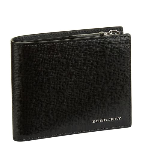 burberry mens wallet black|burberry wallet for men's sale.